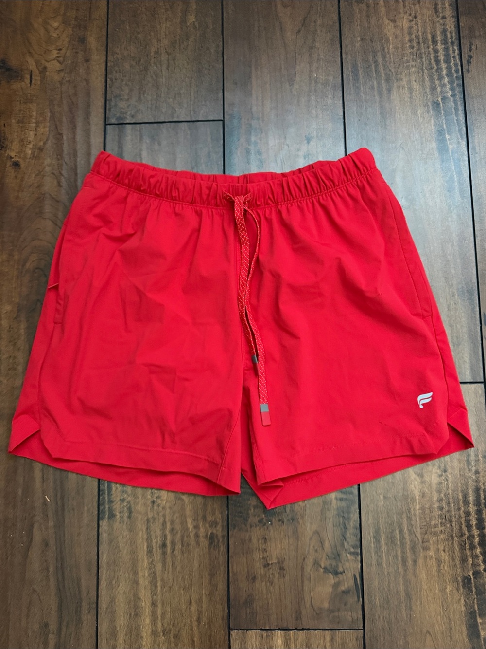 Fabletics Men's Bright Red Athletic Shorts